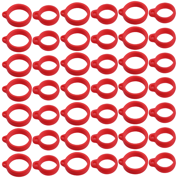 PandaHall GORGECRAFT 1 Box 60PCS Red Anti-Lost Silicone Rubber Rings 13/20.5mm Band Holder Silicone Pendant Multipurpose Adjustable Cases...
PandaHall GORGECRAFT 1 Box 60PCS Red Anti-Lost Silicone Rubber Rings 13/20.5mm Band Holder Silicone Pendant Multipurpose Adjustable Cases...