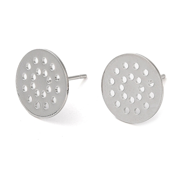 PandaHall Brass Stud Earring Finding, Nickel Free, Flat Round, Real Platinum Plated, 12mm, Hole: 1mm, Pin: 0.7mm Brass Flat Round
PandaHall Brass Stud Earring Finding, Nickel Free, Flat Round, Real Platinum Plated, 12mm, Hole: 1mm, Pin: 0.7mm Brass Flat Round