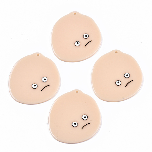 PandaHall Acrylic Pendants, 3D Printed, Flat Round with Boy's face, PeachPuff, 39x35.5x2mm, Hole: 1.5mm Acrylic Round Brown
PandaHall Acrylic Pendants, 3D Printed, Flat Round with Boy's face, PeachPuff, 39x35.5x2mm, Hole: 1.5mm Acrylic Round Brown