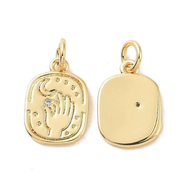 PandaHall Rack Plating Brass Micro Pave Clear Cubic Zirconia Charms, with Jump Ring, Cadmium Free & Lead Free, Long-Lasting Plated...
PandaHall Rack Plating Brass Micro Pave Clear Cubic Zirconia Charms, with Jump Ring, Cadmium Free & Lead Free, Long-Lasting Plated...