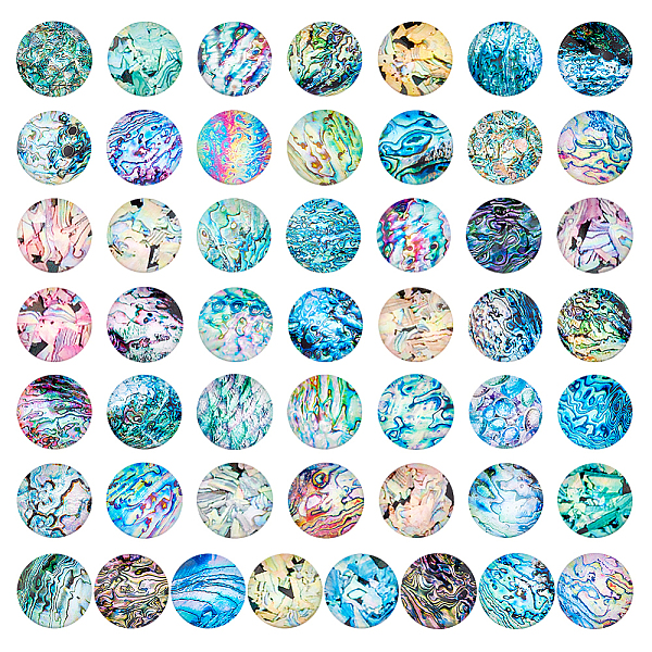 PandaHall Glass Cabochons, Half Round/Dome, Shell Pattern, 25mm, about 50pcs/bag, 1 bag/box Glass Shell Shape Multicolor
PandaHall Glass Cabochons, Half Round/Dome, Shell Pattern, 25mm, about 50pcs/bag, 1 bag/box Glass Shell Shape Multicolor