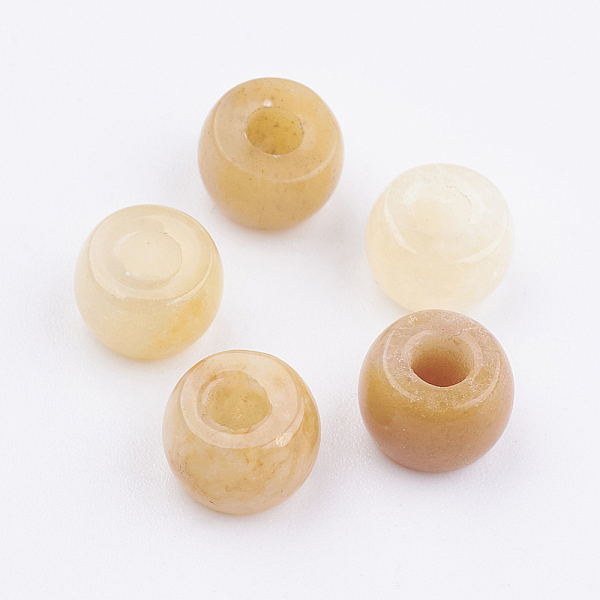 PandaHall Natural Topaz Jade Beads, Rondelle, 8x5~6mm, Hole: 3mm Topaz Jade Rondelle
PandaHall Natural Topaz Jade Beads, Rondelle, 8x5~6mm, Hole: 3mm Topaz Jade Rondelle