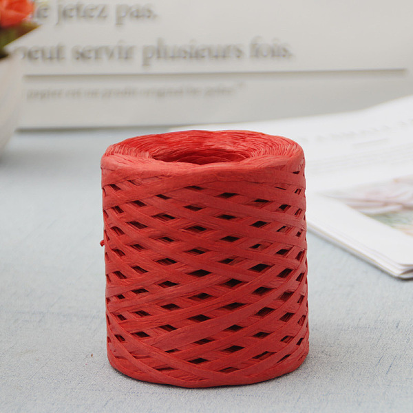 PandaHall Raffia Ribbon, Packing Paper String, Raffia Twine Paper Cords for Gift Wrapping and Weaving, Red, 3~4mm, about 218.72 Yards...
PandaHall Raffia Ribbon, Packing Paper String, Raffia Twine Paper Cords for Gift Wrapping and Weaving, Red, 3~4mm, about 218.72 Yards...