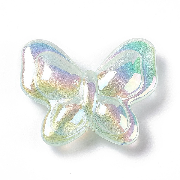 PandaHall Opaque Acrylic Beads, with Glitter Powder, AB Color, Butterfly, Light Green, 27x32x8.5mm, Hole: 2mm Acrylic Butterfly
PandaHall Opaque Acrylic Beads, with Glitter Powder, AB Color, Butterfly, Light Green, 27x32x8.5mm, Hole: 2mm Acrylic Butterfly