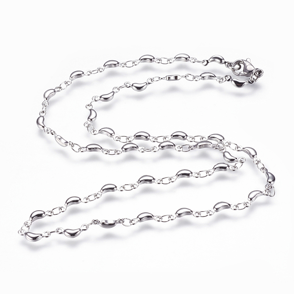 PandaHall 304 Stainless Steel Chain Necklaces, with Lobster Claw Clasps, Crescent Moon, Stainless Steel Color, 17.7 inch(45cm) 304 Stainless...
PandaHall 304 Stainless Steel Chain Necklaces, with Lobster Claw Clasps, Crescent Moon, Stainless Steel Color, 17.7 inch(45cm) 304 Stainless...