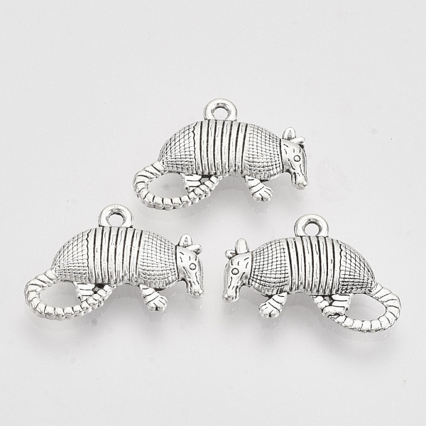 PandaHall Tibetan Style Alloy Pendants, Cadmium Free & Lead Free, Animal, Antique Silver, 13x19x3mm, Hole: 1.4mm Alloy Other Animal
PandaHall Tibetan Style Alloy Pendants, Cadmium Free & Lead Free, Animal, Antique Silver, 13x19x3mm, Hole: 1.4mm Alloy Other Animal