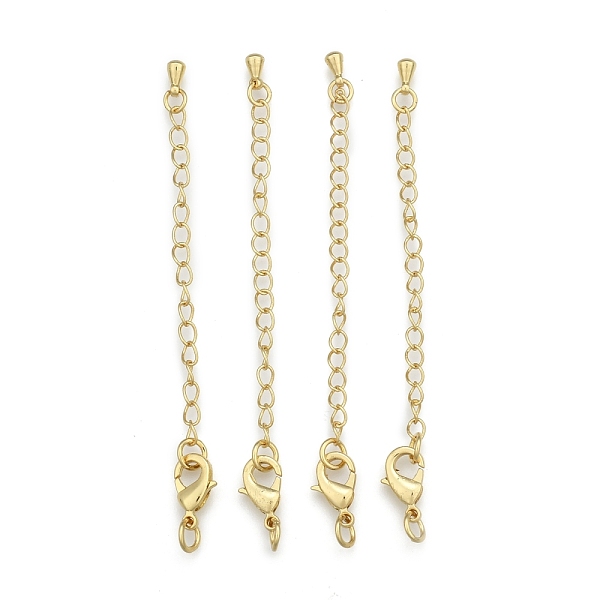 PandaHall Long-Lasting Plated Brass Chain Extender, with Lobster Claw Clasps and Bead Tips, Real 24K Gold Plated, 12x7x3mm, Hole: 3.5mm...
PandaHall Long-Lasting Plated Brass Chain Extender, with Lobster Claw Clasps and Bead Tips, Real 24K Gold Plated, 12x7x3mm, Hole: 3.5mm...