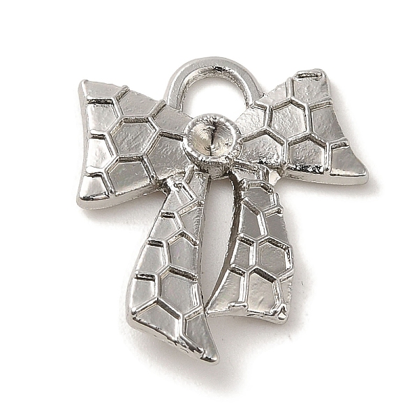 PandaHall Rack Plating Alloy Pendant Rhinestone Settings, Cadmium Free & Nickel Free & Lead Free, Bowknot, Platinum, 23x19.5x2.5mm, Hole...
PandaHall Rack Plating Alloy Pendant Rhinestone Settings, Cadmium Free & Nickel Free & Lead Free, Bowknot, Platinum, 23x19.5x2.5mm, Hole...