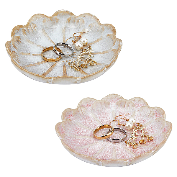 PandaHall PH 2pcs Ceramic Jewelry Dish, 4.4 Inches Ring Holder Dish Flower Shape Jewelry Organizer Tray Trinket Tray Jewelry Holder Home..., Multicolor
PandaHall PH 2pcs Ceramic Jewelry Dish, 4.4 Inches Ring Holder Dish Flower Shape Jewelry Organizer Tray Trinket Tray Jewelry Holder Home..., Multicolor