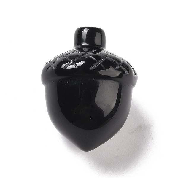 PandaHall Natural Obsidian Home Display Decorations, Acorns, 25~27x20mm Obsidian Food
PandaHall Natural Obsidian Home Display Decorations, Acorns, 25~27x20mm Obsidian Food