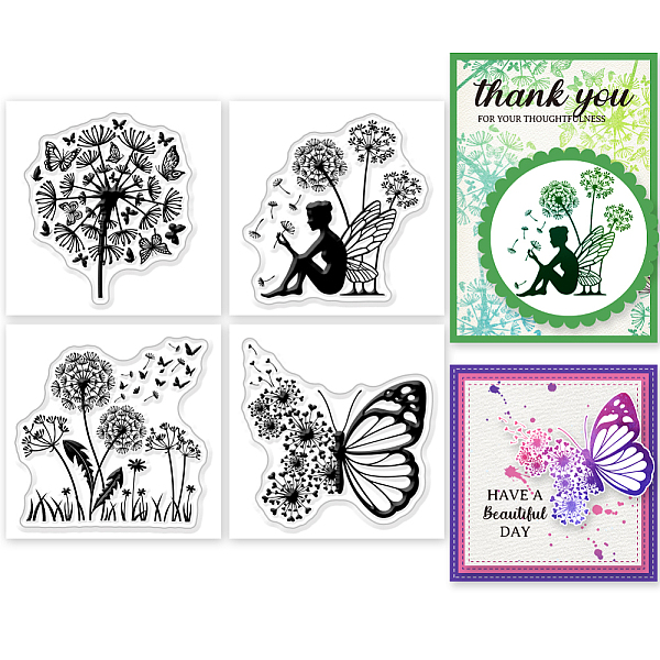 PandaHall 4Pcs 4 Styles PVC Stamp, for DIY Scrapbooking, Dandelion, 55x55mm, 1pc/style Plastic Others
PandaHall 4Pcs 4 Styles PVC Stamp, for DIY Scrapbooking, Dandelion, 55x55mm, 1pc/style Plastic Others