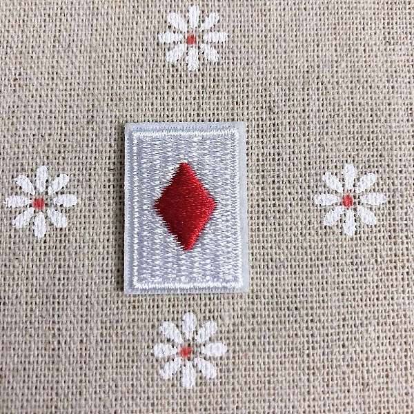 PandaHall Playing Card Theme Polyester Embroidery Cloth Iron on/Sew on Patches, Costume Accessories, Rectangle, Red, 27x19x2mm Polyester...
PandaHall Playing Card Theme Polyester Embroidery Cloth Iron on/Sew on Patches, Costume Accessories, Rectangle, Red, 27x19x2mm Polyester...