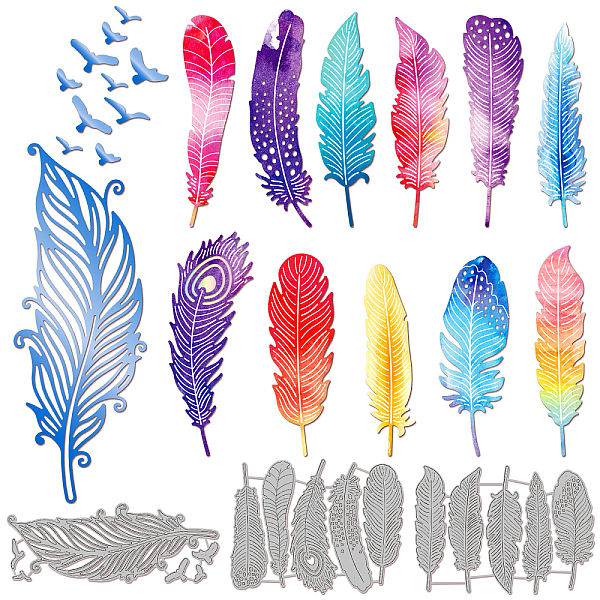 PandaHall Carbon Steel Cutting Dies Stencils, for DIY Scrapbooking, Photo Album, Decorative Embossing Paper Card, Stainless Steel Color...
PandaHall Carbon Steel Cutting Dies Stencils, for DIY Scrapbooking, Photo Album, Decorative Embossing Paper Card, Stainless Steel Color...