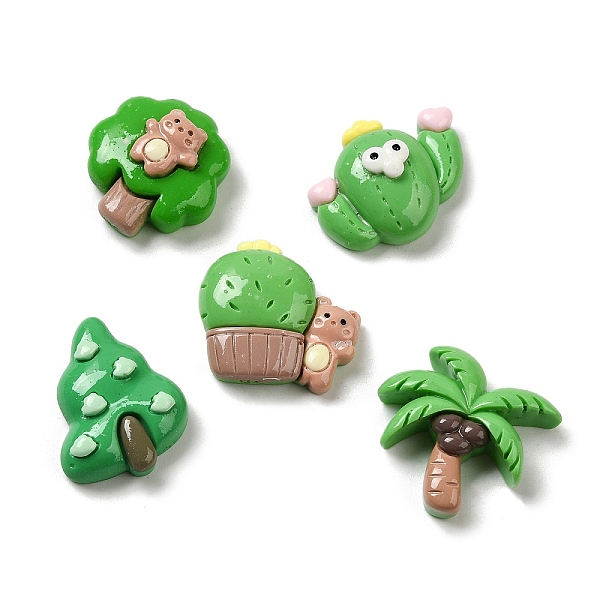 PandaHall Plant Theme Opaque Resin Cabochons, Trees and Cactus, Mixed Shapes, Lime Green, 15.5~21.5x17.5~22x6~8mm Resin Mixed Shapes..., Multicolor
PandaHall Plant Theme Opaque Resin Cabochons, Trees and Cactus, Mixed Shapes, Lime Green, 15.5~21.5x17.5~22x6~8mm Resin Mixed Shapes..., Multicolor