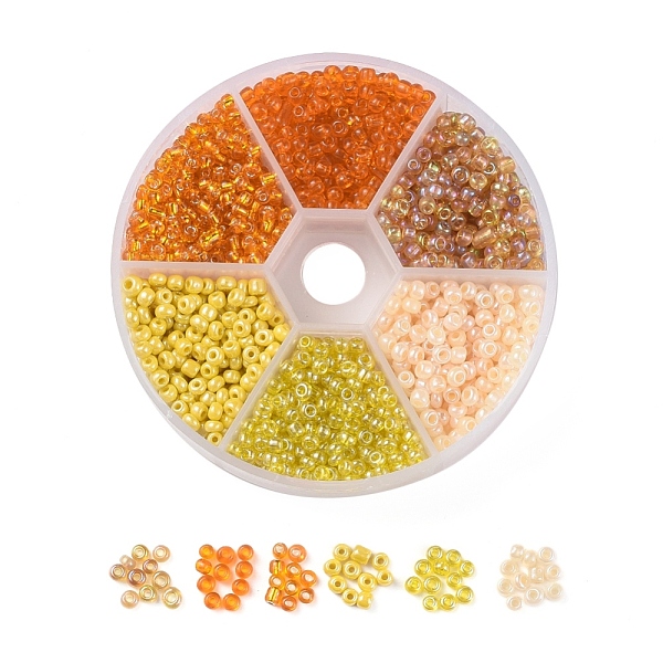 PandaHall 8/0 Glass Seed Beads, Transparent Colours Rainbow & Transparent & Silver Lined & Opaque Colors Lustered & Trans. Colours Lustered..., Yellow
PandaHall 8/0 Glass Seed Beads, Transparent Colours Rainbow & Transparent & Silver Lined & Opaque Colors Lustered & Trans. Colours Lustered..., Yellow