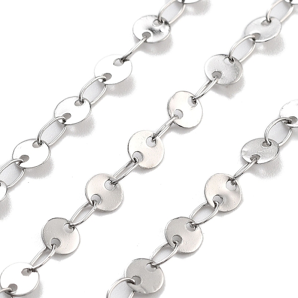 PandaHall 304 Stainless Steel Link Chain, Stainless Steel Color, Link: 5x0.4mm and 4x2.5x0.4mm 304 Stainless Steel
PandaHall 304 Stainless Steel Link Chain, Stainless Steel Color, Link: 5x0.4mm and 4x2.5x0.4mm 304 Stainless Steel