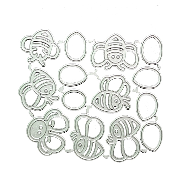 PandaHall Carbon Steel Cutting Dies Stencils, for DIY Scrapbooking/Photo Album, Decorative Embossing DIY Paper Card, Bee, Matte Platinum...
PandaHall Carbon Steel Cutting Dies Stencils, for DIY Scrapbooking/Photo Album, Decorative Embossing DIY Paper Card, Bee, Matte Platinum...