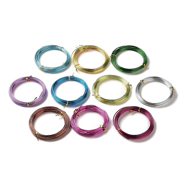 PandaHall Aluminum Wire, Round, Mixed Color, 2mm, 12 Gauge(2mm) Aluminum Round Multicolor
PandaHall Aluminum Wire, Round, Mixed Color, 2mm, 12 Gauge(2mm) Aluminum Round Multicolor