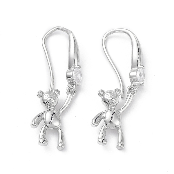 PandaHall Bear Rack Plating Brass Cubic Zirconia Dangle Earrings for Women, Lead Free & Cadmium Free, Long-Lasting Plated, Platinum, 35mm...
PandaHall Bear Rack Plating Brass Cubic Zirconia Dangle Earrings for Women, Lead Free & Cadmium Free, Long-Lasting Plated, Platinum, 35mm...