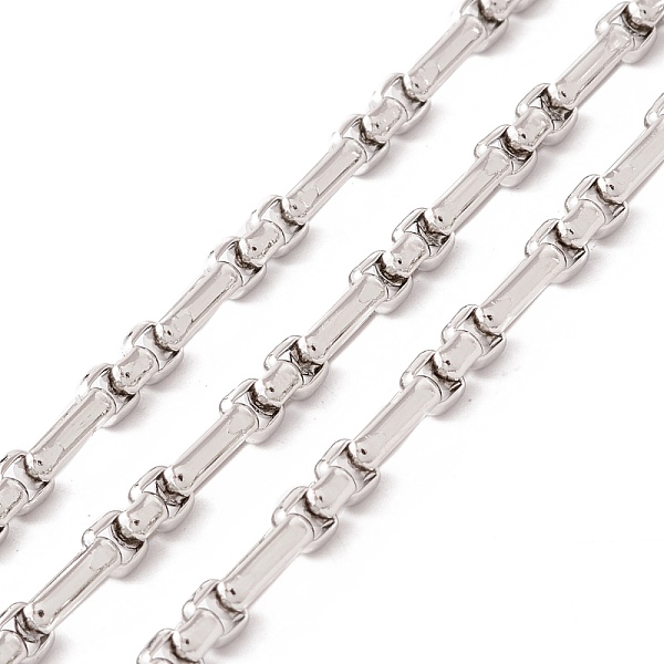 PandaHall 304 Stainless Steel Chains, Unwelded, with Spool, Stainless Steel Color, 7x3.5x2mm, about 32.81 Feet(10m)/Roll 304 Stainless Steel
PandaHall 304 Stainless Steel Chains, Unwelded, with Spool, Stainless Steel Color, 7x3.5x2mm, about 32.81 Feet(10m)/Roll 304 Stainless Steel