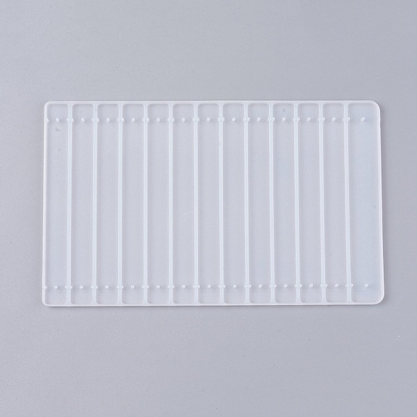 PandaHall Silicone Molds, Resin Casting Molds, For UV Resin, Epoxy Resin Jewelry Making, Bamboo Slip, White, 198x121x5mm, Inner Size...
PandaHall Silicone Molds, Resin Casting Molds, For UV Resin, Epoxy Resin Jewelry Making, Bamboo Slip, White, 198x121x5mm, Inner Size...