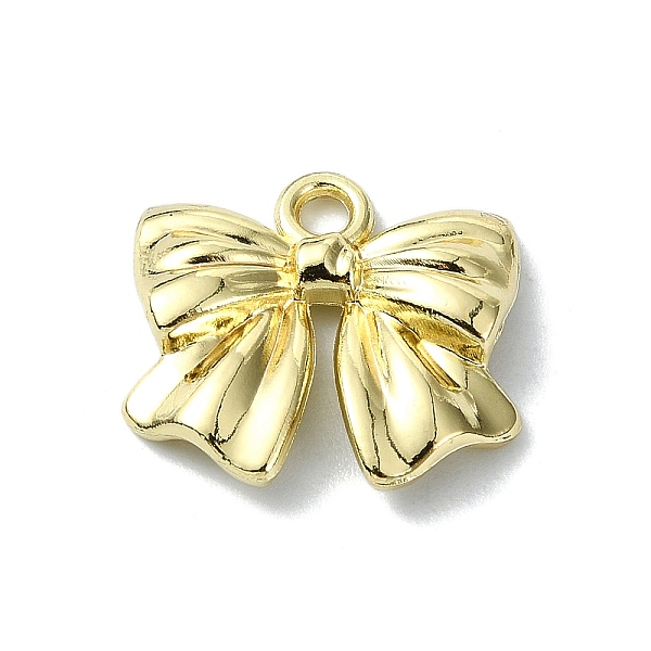PandaHall Rack Plating Alloy Pendants, Bowknot, Golden, 16x17x3mm, Hole: 2mm Alloy Bowknot
PandaHall Rack Plating Alloy Pendants, Bowknot, Golden, 16x17x3mm, Hole: 2mm Alloy Bowknot