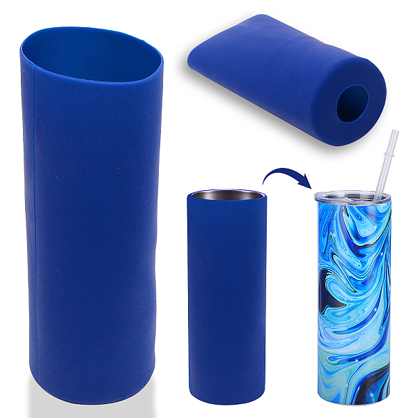 PandaHall GORGECRAFT 2PCS Unseamed Silicone Wrap for Sublimation Tumblers 20oz Reusable Silicone Sublimation Sleeve Mug Clamp Sleeve Fixture..., Blue
PandaHall GORGECRAFT 2PCS Unseamed Silicone Wrap for Sublimation Tumblers 20oz Reusable Silicone Sublimation Sleeve Mug Clamp Sleeve Fixture..., Blue