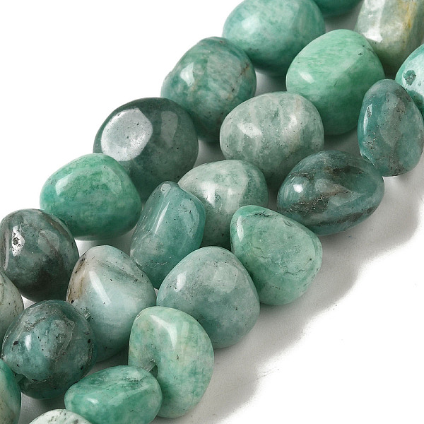 PandaHall Natural Amazonite Beads Strands, Nuggets, Tumbled Stone, 8.5~11.5x8~11x8~10mm, Hole: 1.1mm, about 36~42pcs/strand, 15.55~15.94''...
PandaHall Natural Amazonite Beads Strands, Nuggets, Tumbled Stone, 8.5~11.5x8~11x8~10mm, Hole: 1.1mm, about 36~42pcs/strand, 15.55~15.94''...