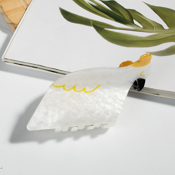 PandaHall Bird Shape PVC Claw Hair Clips, DIY Hair Accessories, Seashell Color, 52x80x35mm PVC Bird
PandaHall Bird Shape PVC Claw Hair Clips, DIY Hair Accessories, Seashell Color, 52x80x35mm PVC Bird