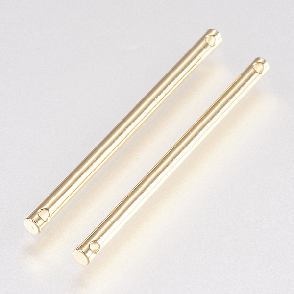 PandaHall Brass Links connectors, Bar, Real 18K Gold Plated, 35x2mm, Hole: 1mm Brass Others
PandaHall Brass Links connectors, Bar, Real 18K Gold Plated, 35x2mm, Hole: 1mm Brass Others