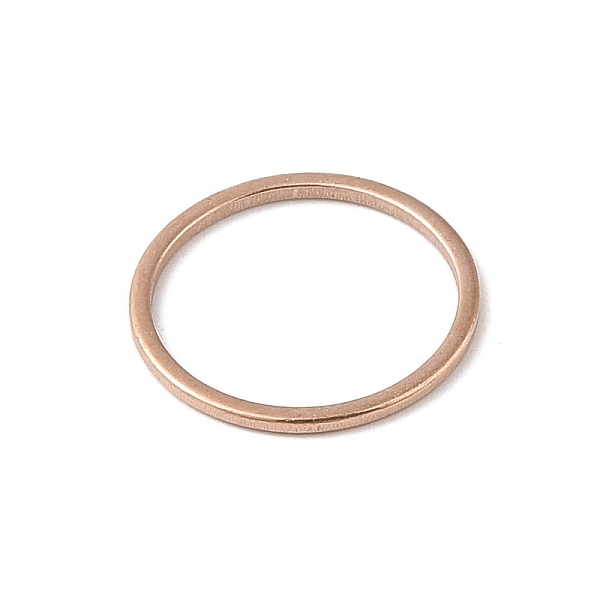 PandaHall Vacuum Plating 304 Stainless Steel Linking Ring, Ring, Rose Gold, 16x0.8mm 304 Stainless Steel Ring
PandaHall Vacuum Plating 304 Stainless Steel Linking Ring, Ring, Rose Gold, 16x0.8mm 304 Stainless Steel Ring