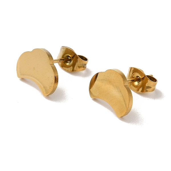 PandaHall Vacuum Plating 304 Stainless Steel Stud Earrings, Plain Cloud, Golden, 7.5x10mm 304 Stainless Steel Cloud
PandaHall Vacuum Plating 304 Stainless Steel Stud Earrings, Plain Cloud, Golden, 7.5x10mm 304 Stainless Steel Cloud