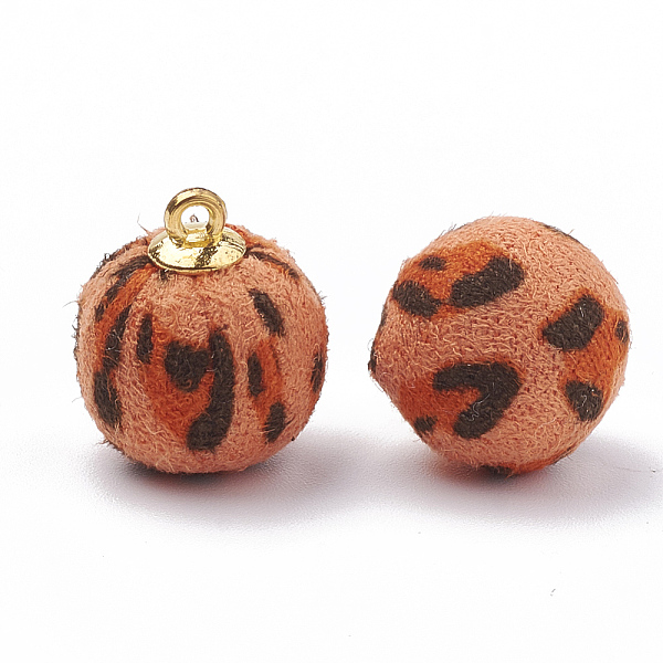 PandaHall Handmade Cloth Fabric Covered Pendants, with Golden Tone Alloy Findings, Round, Coral, 16~17x14mm, Hole: 1.5mm Cloth Round Red
PandaHall Handmade Cloth Fabric Covered Pendants, with Golden Tone Alloy Findings, Round, Coral, 16~17x14mm, Hole: 1.5mm Cloth Round Red