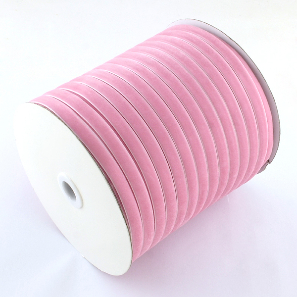 PandaHall 1/8 inch Single Face Velvet Ribbon, Pearl Pink, 1/8 inch(3.2mm), about 200yards/roll(182.88m/roll) Velvet None Pink
PandaHall 1/8 inch Single Face Velvet Ribbon, Pearl Pink, 1/8 inch(3.2mm), about 200yards/roll(182.88m/roll) Velvet None Pink