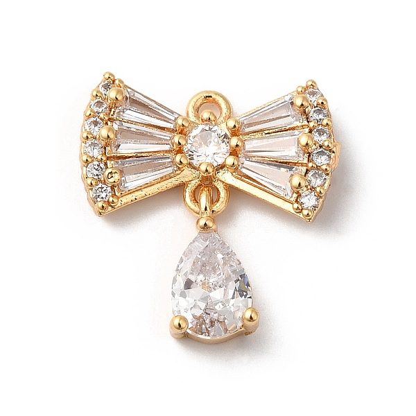 PandaHall Brass Micro Pave Clear Cubic Zirconia Pendants, with Glass, Bowknot, Golden, 17.5x16x3.5mm, Hole: 1.2mm Brass+Cubic Zirconia...
PandaHall Brass Micro Pave Clear Cubic Zirconia Pendants, with Glass, Bowknot, Golden, 17.5x16x3.5mm, Hole: 1.2mm Brass+Cubic Zirconia...