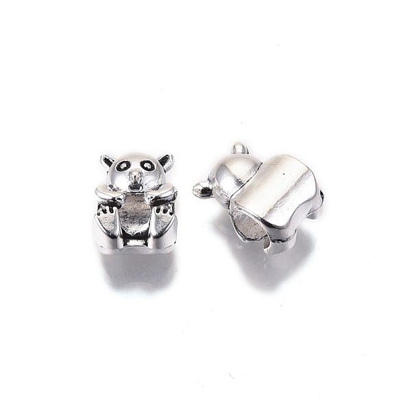 PandaHall Tibetan Style Alloy European Beads, Large Hole Beads, Cadmium Free & Lead Free, Bear Shape, Antique Silver, 12x8x6.5mm, Hole...
PandaHall Tibetan Style Alloy European Beads, Large Hole Beads, Cadmium Free & Lead Free, Bear Shape, Antique Silver, 12x8x6.5mm, Hole...