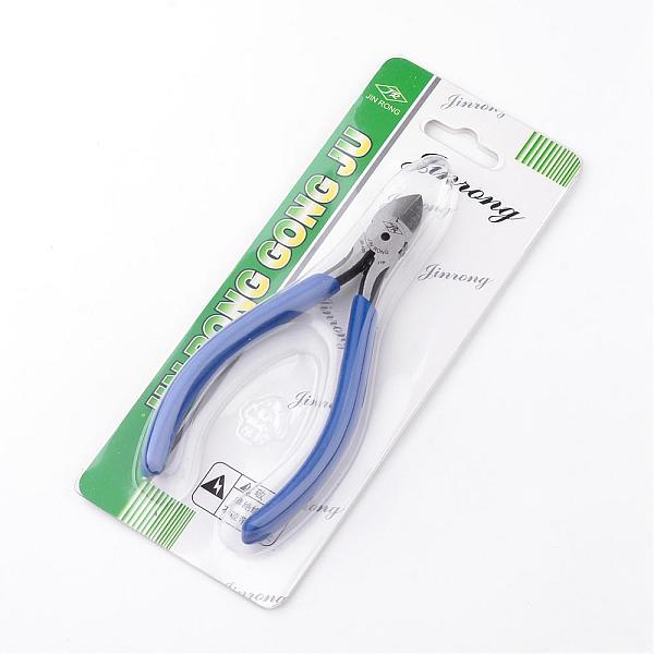 PandaHall Steel Jewelry Pliers, Side Cutting Pliers, Side Cutter, Blue, 125x70x10mm Steel Blue
PandaHall Steel Jewelry Pliers, Side Cutting Pliers, Side Cutter, Blue, 125x70x10mm Steel Blue