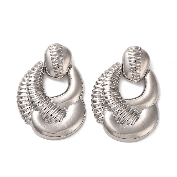 PandaHall Brass Pendants, Twisted Hoop, Platinum, 28x24x4.5mm, Hole: 3x2.5mm Brass Others
PandaHall Brass Pendants, Twisted Hoop, Platinum, 28x24x4.5mm, Hole: 3x2.5mm Brass Others