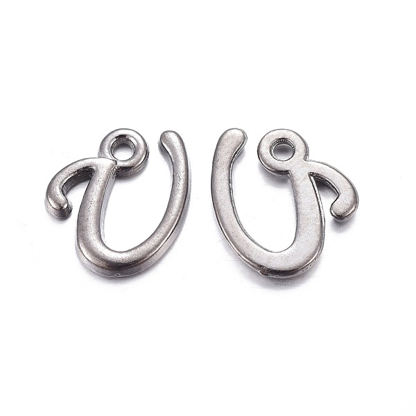 PandaHall Gunmetal Plated Alloy Letter Pendants, Rack Plating, Cadmium Free & Lead Free, Letter.U, 12x11x2mm, Hole: 1.5mm Alloy Letter U
PandaHall Gunmetal Plated Alloy Letter Pendants, Rack Plating, Cadmium Free & Lead Free, Letter.U, 12x11x2mm, Hole: 1.5mm Alloy Letter U
