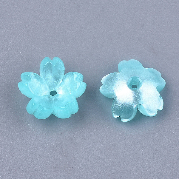 PandaHall Cellulose Acetate(Resin) Bead Caps, 5-Petal, Sakura, Sky Blue, 10.5x11x4.5mm, Hole: 1mm Cellulose Acetate
PandaHall Cellulose Acetate(Resin) Bead Caps, 5-Petal, Sakura, Sky Blue, 10.5x11x4.5mm, Hole: 1mm Cellulose Acetate