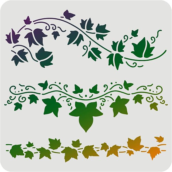 PandaHall FINGERINSPIRE Ivy Stencil 11.7x8.3 inch Classic Wall Border Leaf Stencils for Painting Reusable Vine Stencil DIY Craft Leaf..., White
PandaHall FINGERINSPIRE Ivy Stencil 11.7x8.3 inch Classic Wall Border Leaf Stencils for Painting Reusable Vine Stencil DIY Craft Leaf..., White