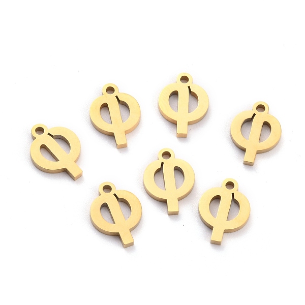 PandaHall 304 Stainless Steel Pendants, Matte Style, Greek Alphabet, Golden Color, Letter.F, Letter.F: 12x9x1.5mm, Hole: 1.5mm 304 Stainless...
PandaHall 304 Stainless Steel Pendants, Matte Style, Greek Alphabet, Golden Color, Letter.F, Letter.F: 12x9x1.5mm, Hole: 1.5mm 304 Stainless...