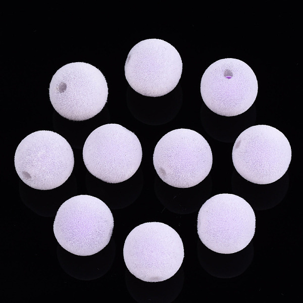 PandaHall Flocky Acrylic Beads, Bead in Bead, Round, Lilac, 12x11mm, Hole: 2mm Acrylic Round Purple
PandaHall Flocky Acrylic Beads, Bead in Bead, Round, Lilac, 12x11mm, Hole: 2mm Acrylic Round Purple