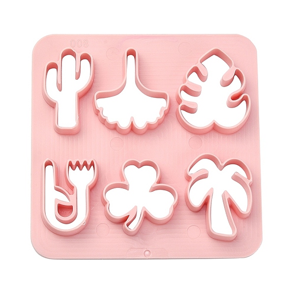 PandaHall ABS Cookie Cutters, Cactus/Leaf/Flower, Pink, 100x100mm Plastic Square Pink
PandaHall ABS Cookie Cutters, Cactus/Leaf/Flower, Pink, 100x100mm Plastic Square Pink
