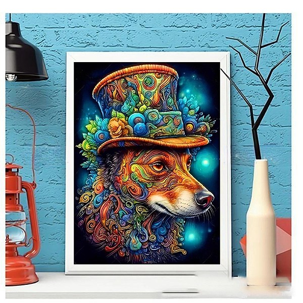 PandaHall DIY Diamond Painting Stickers Kits For Kids, including Resin Rhinestone, Diamond Sticky Pen, Tray Plate, Glue Clay, Dog...
PandaHall DIY Diamond Painting Stickers Kits For Kids, including Resin Rhinestone, Diamond Sticky Pen, Tray Plate, Glue Clay, Dog...