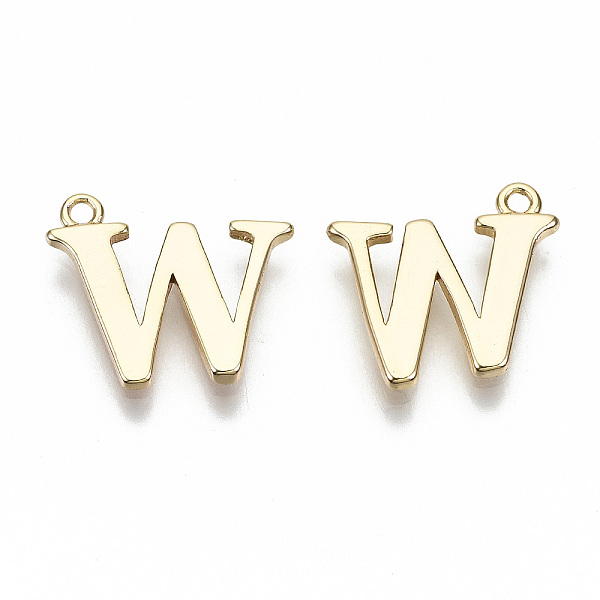 PandaHall Brass Charms, Nickel Free, Letter, Real 18K Gold Plated, Letter.W, W: 13x14.5x1.5mm, Hole: 1.2mm Brass Letter W
PandaHall Brass Charms, Nickel Free, Letter, Real 18K Gold Plated, Letter.W, W: 13x14.5x1.5mm, Hole: 1.2mm Brass Letter W