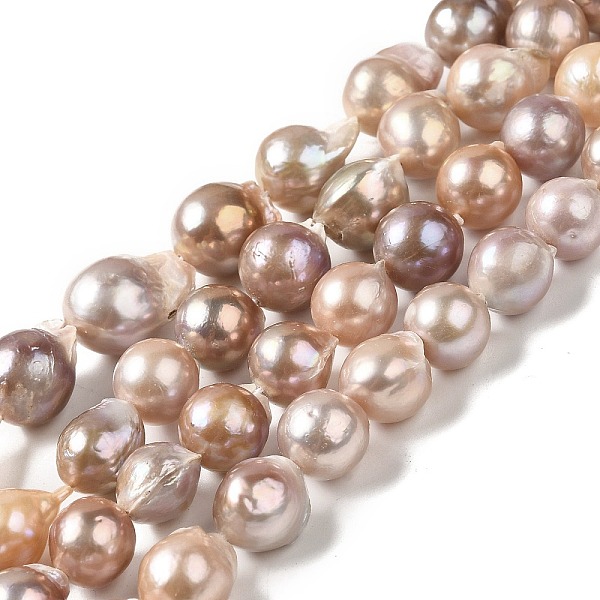 PandaHall Natural Keshi Pearl Beads Strands, Baroque Pearls, Cultured Freshwater Pearl, Teardrop, Tan, 11.5~13.5x10.5~12x11~12mm, Hole..., Orange
PandaHall Natural Keshi Pearl Beads Strands, Baroque Pearls, Cultured Freshwater Pearl, Teardrop, Tan, 11.5~13.5x10.5~12x11~12mm, Hole..., Orange