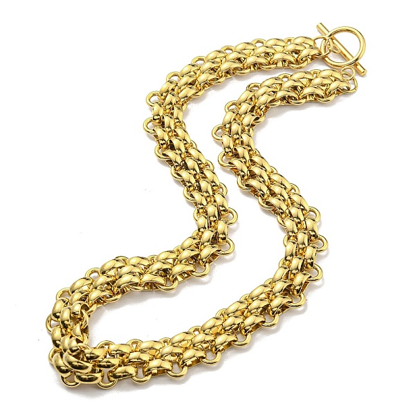 PandaHall 304 Stainless Steel Chain Necklaces, Mesh Chain, Golden, 16-1/4 inch(41.3cm) 304 Stainless Steel
PandaHall 304 Stainless Steel Chain Necklaces, Mesh Chain, Golden, 16-1/4 inch(41.3cm) 304 Stainless Steel