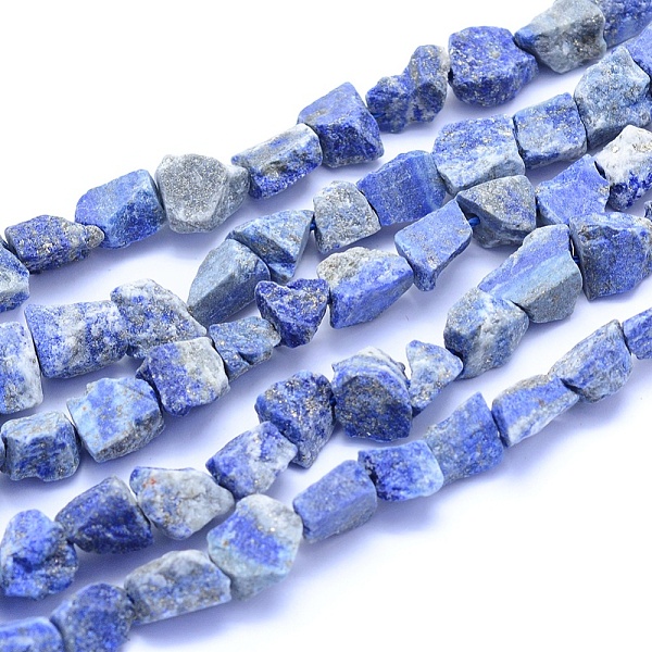 PandaHall Raw Rough Natural Lapis Lazuli Beads Strands, Nuggets, 6~15x6~15x5~10mm, Hole: 0.7mm, about 37~45pcs/strand, 15.75 inch(40cm)...
PandaHall Raw Rough Natural Lapis Lazuli Beads Strands, Nuggets, 6~15x6~15x5~10mm, Hole: 0.7mm, about 37~45pcs/strand, 15.75 inch(40cm)...