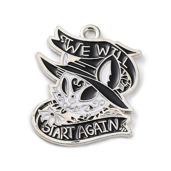 PandaHall Alloy Enamel Pendants, Cat Charm, Black, 26x22x1mm, Hole: 1.5mm Alloy+Enamel Cat Shape Black
PandaHall Alloy Enamel Pendants, Cat Charm, Black, 26x22x1mm, Hole: 1.5mm Alloy+Enamel Cat Shape Black